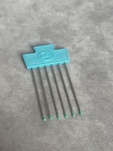 Vintage Goody Comfort Tip HAIR LIFT 1989 Retro Blue Hair Pick Comb #5128 USA - $21.99