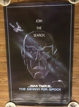 Star Trek: The Search For Spock Original 1984 movie poster 27 x 41 Very Good - £63.29 GBP