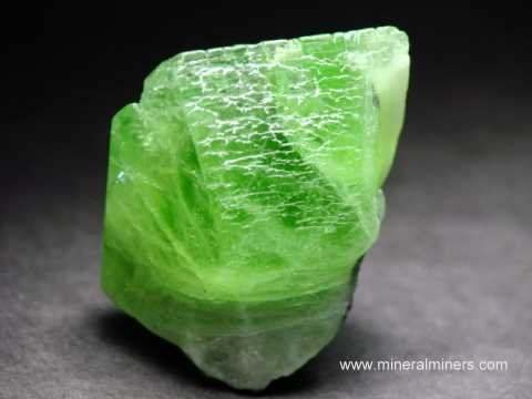 Genuine Peridot, 101 Carats Peridot Crystal, Gem-Grade Peridot Crystal, ... - $356.00