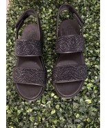 Skechers Women’s Foamies Arch Fit Rhinestone Double Band Sandal – Black ... - $817.46 MXN