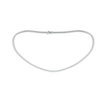 ANGARA Natural Diamond Pendant Necklace in 14K White Gold (G, VS2 | 6.23 Ct) - $10,558.44