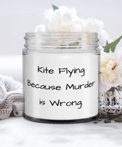 Unique Kite Flying Candle, Kite Flying Because Murder is Wrong, Present ... - $24.45