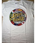 NEW MENS CHANGES STREET FIGHTER GRAPHIC CREW NECK WHITE T SHIRT TEE Medium - £11.71 GBP