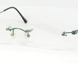 Vintage Röhm Mod. 4007 Col.455 GREEN EYEGLASSES GLASSES Rohm 49-19-140mm... - $52.48
