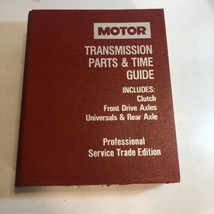 MOTOR Transmission parts and time guide Service Trade edition 1984-1992 ... - £18.34 GBP