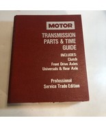 MOTOR Transmission parts and time guide Service Trade edition 1984-1992 ... - $32.00 CAD