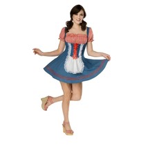 Sexy Square Dance Country Girl Halloween Costume Adult Dress Up Size 6-8... - $24.95