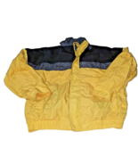 Columbia Mens XLARGE XL Jacket Winter Ski Jacket Interchange Bugaboo Yellow - $19.34