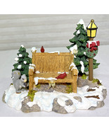 Department 56, Snow Village Accessory, Mill Creek Park Bench with Box Ch... - $26.87 CAD