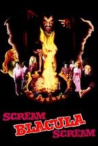 1973 Scream Blacula Scream Movie Poster 11X17 William Marshall Pam Grier  - £9.15 GBP