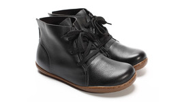 (35-46)Women Ankle Boots Plus Size Hand-made Genuine Leather Woman Boots Round T - £83.21 GBP