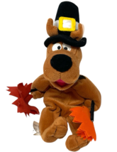 Vtg 12” Scooby Doo Thanksgiving Pilgram Bean Bag 1999 Warner Bros. Studio Store image 2