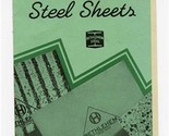 Bethlehem Galvanized Steel Sheets Brochure 1935  - £9.49 GBP