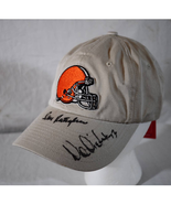 Autographed Cleveland Browns Baseball Hat - £79.32 GBP