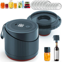 Electric Mason Jar Vacuum Sealer Kit, 4 in 1 Jar Vacuum Sealer for Wide and Regu - $109.34