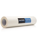 24 Inch X 100 Yard Roll Of Vinyl Transfer Tape Paper With Layflat Adhesi... - £112.92 GBP