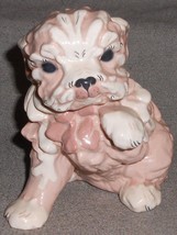 1930s-60s Kay Finch Yorkshire Terrier Puppy Ceramic Figurine Made In California - £79.37 GBP