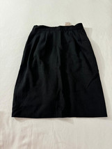 Sag Harbor Women's Rear Zip & Slit Pull-On Pencil Skirt Measured Waist 26" image 6