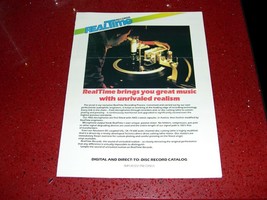 1981 REALTIME RECORDS MUSIC CATALOG - $6.00