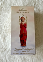 HALLMARK Ornament 2005-Joyful Tidings Angel titled &quot;Cordelia&quot; in Red Gown - $227.26 MXN