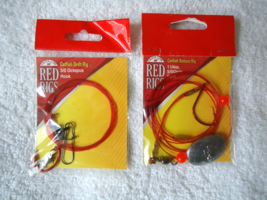 " NIP " Lot Of 2 Packs Of Red Rigs Catfishing Rigs " Great Gift items " ... - $13.99