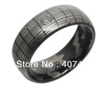 Hipping usa hot selling e c jewelry unique 8mm new black tungsten ring surface and thumb155 crop