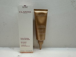 Clarins Extra-Firming Cou &amp; Decollete Youthful Lift Neck &amp; Decollete 2.5 OZ NIB - £32.90 GBP