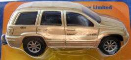 2000 Jeep Grand Cherokee Limited SUV, Maisto 1:64 Scale Die Cast New on Cut Card - £26.78 GBP