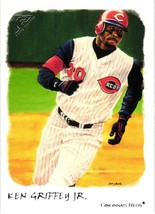 2002 Topps Gallery #68 Ken Griffey Jr. Baseball Card MLB Cincinnati Reds - £2.56 GBP