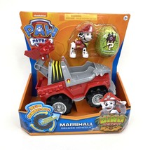 Paw Patrol Dino Rescue Marshall Deluxe Vehicle Puppy Figure Mystery Dinosaur Egg - £20.43 GBP