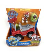 Paw Patrol Dino Rescue Marshall Deluxe Vehicle Puppy Figure Mystery Dino... - £20.41 GBP