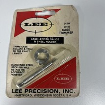 Vintage Lee Precision 90119 Case Trimmer Gauge and Shell Holder New - $9.89