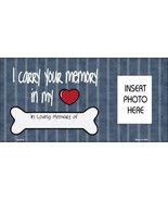 Your Memory Photo Insert Pocket Metal Novelty Small Sign - £17.54 GBP