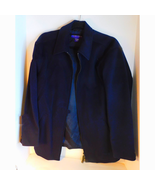 Ralph Lauren Mens Purple Label Blue Wool Lightweight Car Coat Jacket Siz... - £280.34 GBP