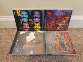 Lot de 4 CD de Santana : Early Classics, Supernatural, Greatest Hits, Shaman - £9.88 GBP