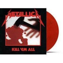 Metallica Kill Em All Vinyl New! Limited Red Lp! James Hetfield Jump In The Fire - £29.00 GBP