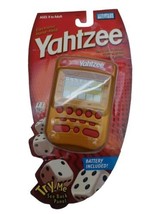 VTG Yahtzee 2002 Gold Edition Electronic Hand Held Milton Bradley Hasbro Tested - £19.84 GBP