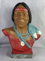 Ceramic Native American Indian Girl Bust Vintage 12” - €25,45 EUR Ceramic Native American Indian Girl Bust Vintage 12” - €25,45 EUR