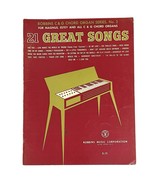 Robbins C&amp;G Chord Organ Series No. 2 Magnus 21 Great Songs Top Of The World - $19.59 CAD