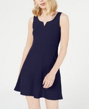 Planet Gold Womens Juniors Knit Notch Front Casual Dress, Size Medium - $12.87