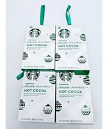 Starbucks Double Chocolate Hot Cocoa Ornaments 1 oz Packets Lot of 4 BB0... - $19.83 CAD
