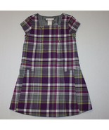 Janie And Jack City Museum Plaid Dress size 4 NWT - $29.99