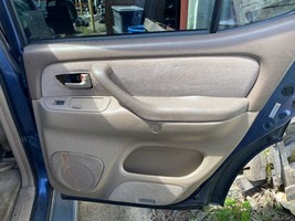 SEQUOIA   2003 Passenger Rear Door Trim Panel 681507 - $63.36