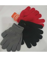 Wonder Nation Girls Three Pack Gloves One Size Assorted Color - $13.87 CAD