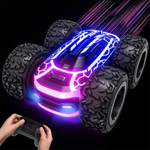 Remote Control Car for Boys 4-7, 2.4GHz Rc Stunt Car for Kids, 360°Rotating Doub - £114.56 GBP