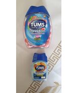 TUMS Chewy Bites 60 Ct Berries Extra Strength 750mg &amp; 12 Ct Smoothies Ch... - $256.66 MXN