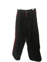 Just My Size Women&#39;s Plus Track Pants Black &amp; Red  Size 18W 20W - $44.10