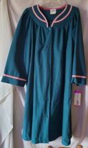 NWT Women's Lady Manhattan House Coat Robe Size 3X Snap Closure Long War... - $24.99