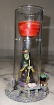 Yankee Candle Halloween Witch Votive Candle Holder 7&quot; Floating Glass Clo... - £19.28 GBP