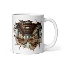 Bookworm Library Coffee Tea Mug For Librarian Bookish Reader Book Lovers... - $14.99+